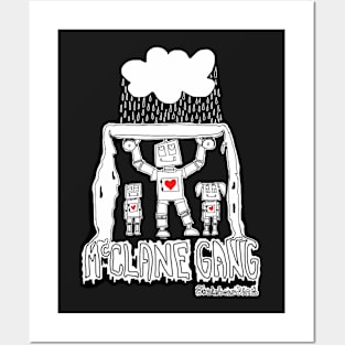 McClane Gang Robots Posters and Art